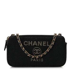 Chanel Canvas Small Deauville Clutch #240554C13B